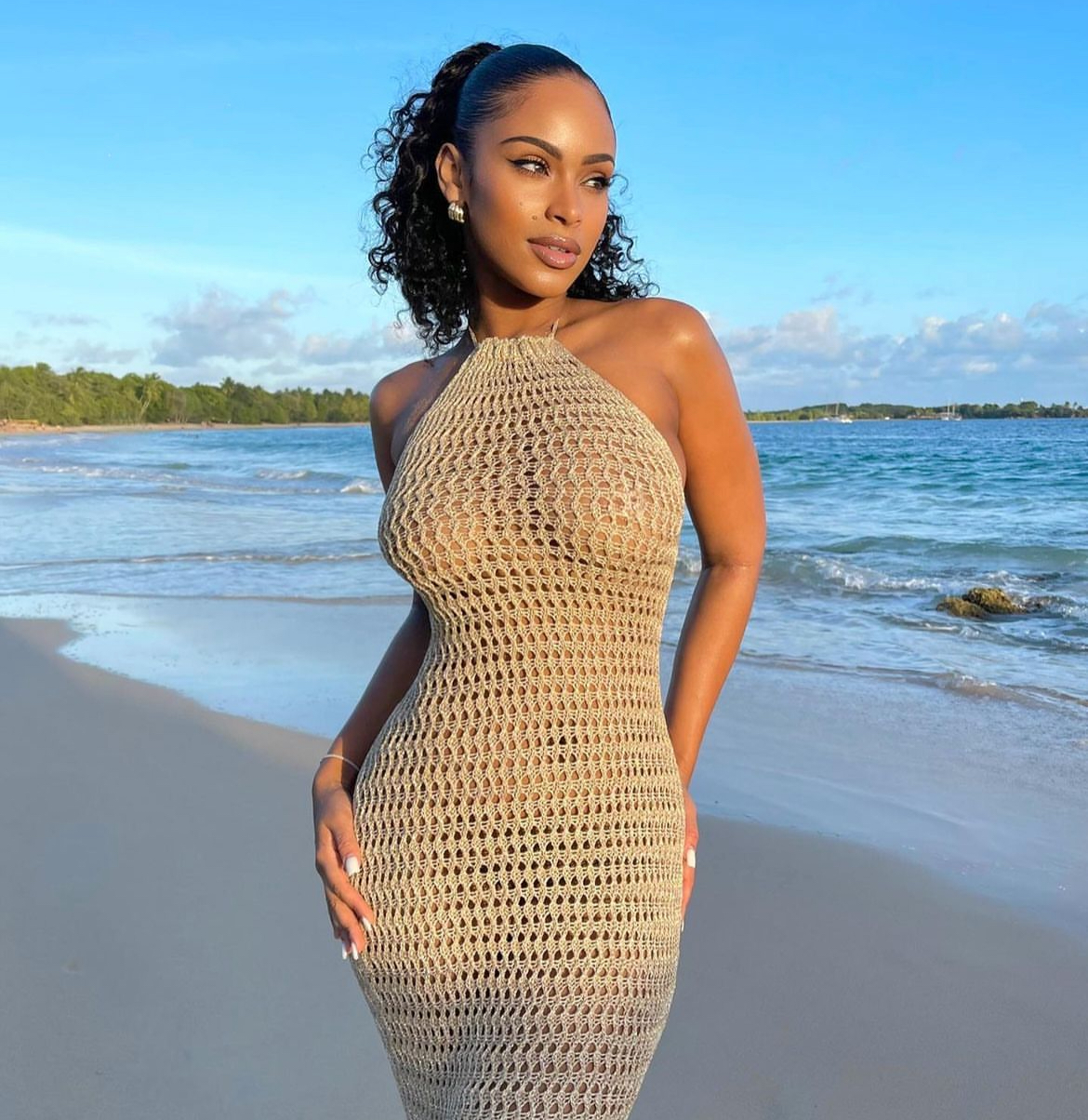 Mia Crochet Dress