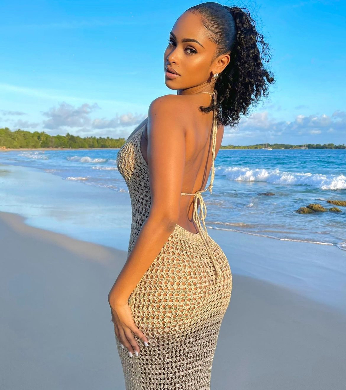 Mia Crochet Dress